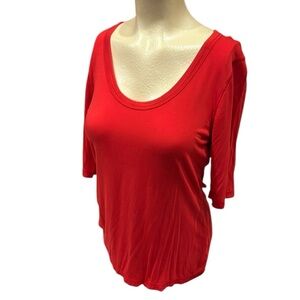 Cable & Gauge 3/4 sleeve blouse